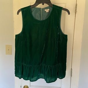 Women’s J Crew peplum top